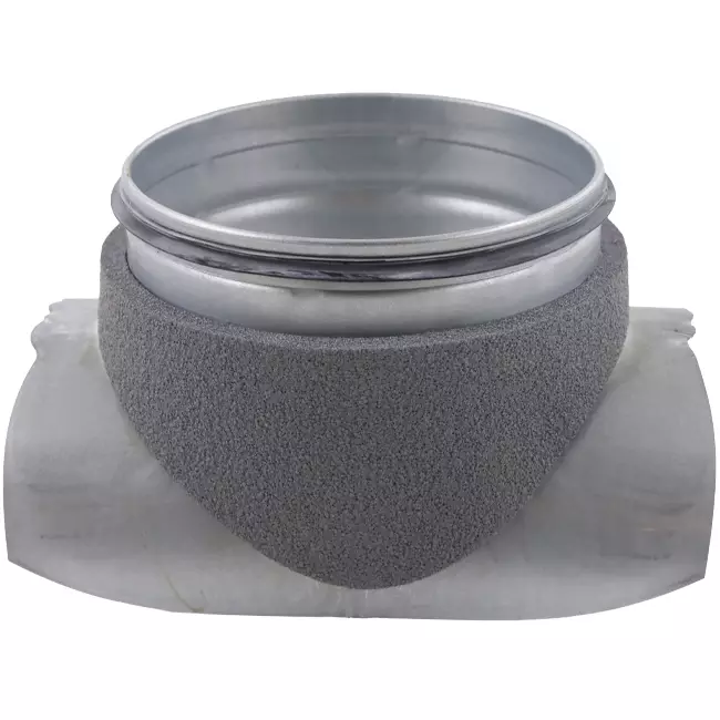 Siodło termoduct 90 stopni 125 mm