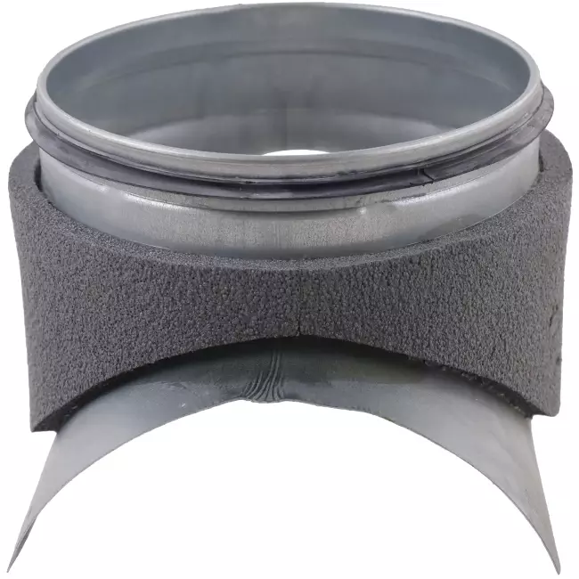 Siodło termoduct 90 stopni 125 mm