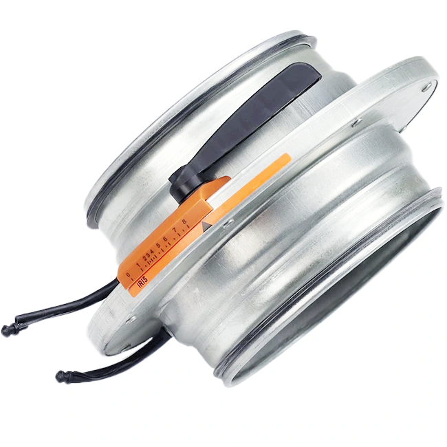Zawór irysowy 160 mm - stal nierdzewna 316L - IRIS160