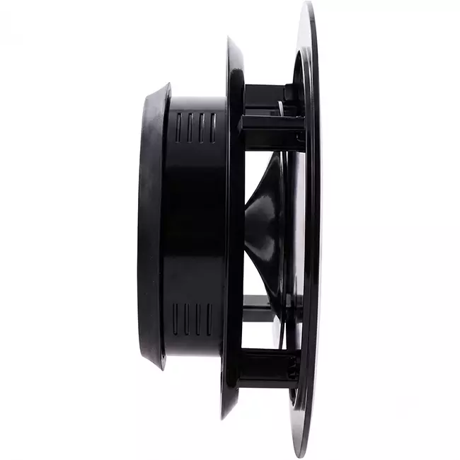 Zawór ClimaConnect Design okrągły, Ø 125 mm – czarny