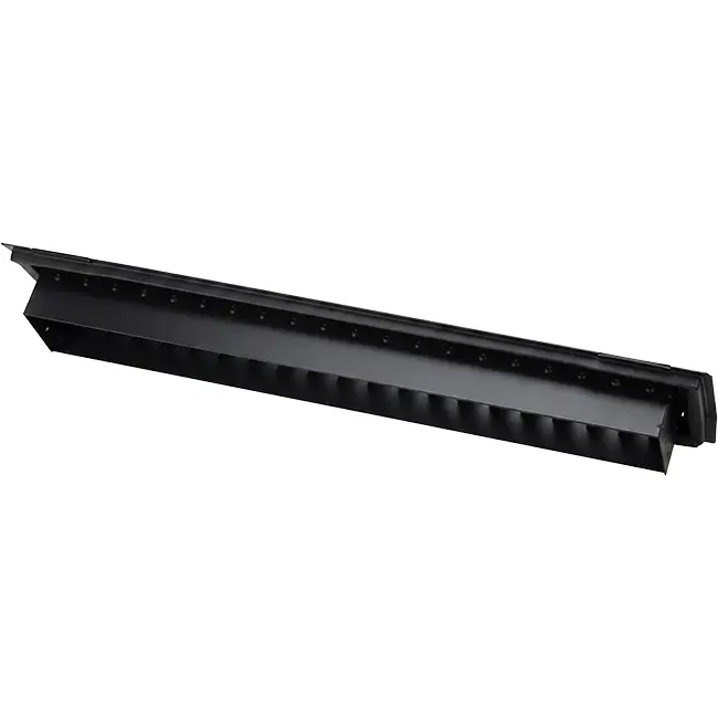 Kratka kanałowa ClimaConnect z pojedynczą regulacją, 1025 x 125 mm, do rur o średnicy od 315 do 900 mm – RAL 9005