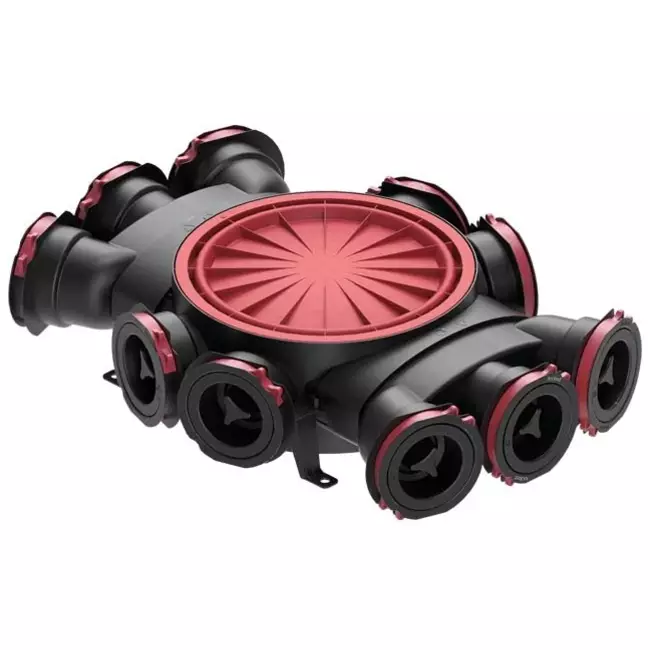Skrzynka rozdzielcza powietrza Heatpex Aria (10 x 75 mm)
