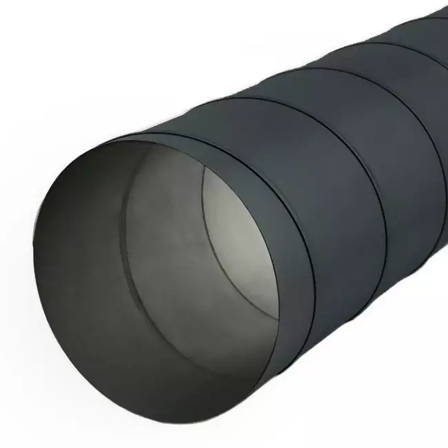 Rura Spiro 125 mm L=1500 mm sendz. ocynkowana RAL7016