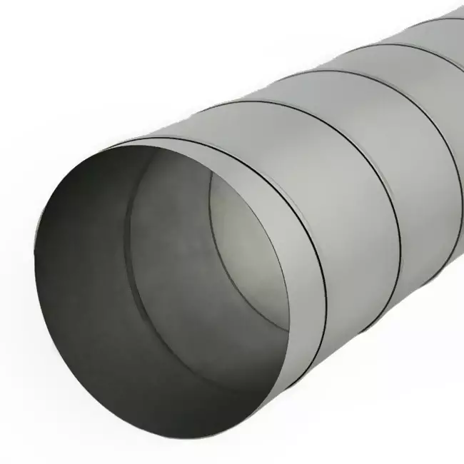 Rura Spiro 180 mm L=1500 mm sendz. ocynkowana RAL7035