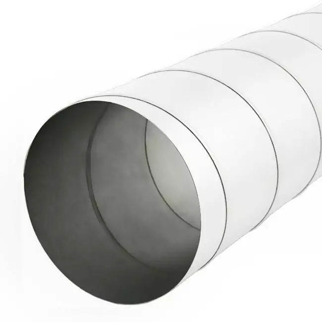 Rura spiralna 160 mm, długość 1500 mm, wysyłka w opakowaniu zbiorczym, kolor RAL9010