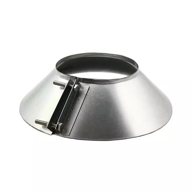 Kołnierz przeciwdeszczowy do kanału spiralnego Ø 250 mm