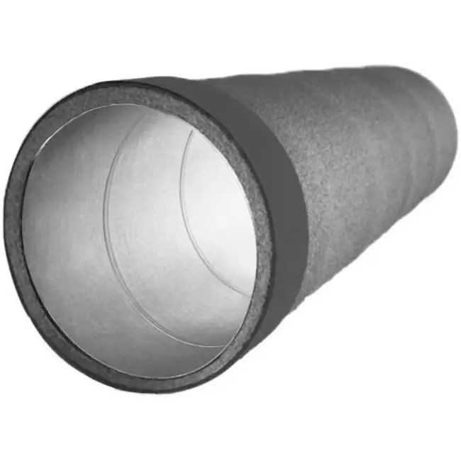 Izolowana rura spiro Thermoduct - średnica 200 mm - 1000 mm - warstwa izolacyjna 9 mm