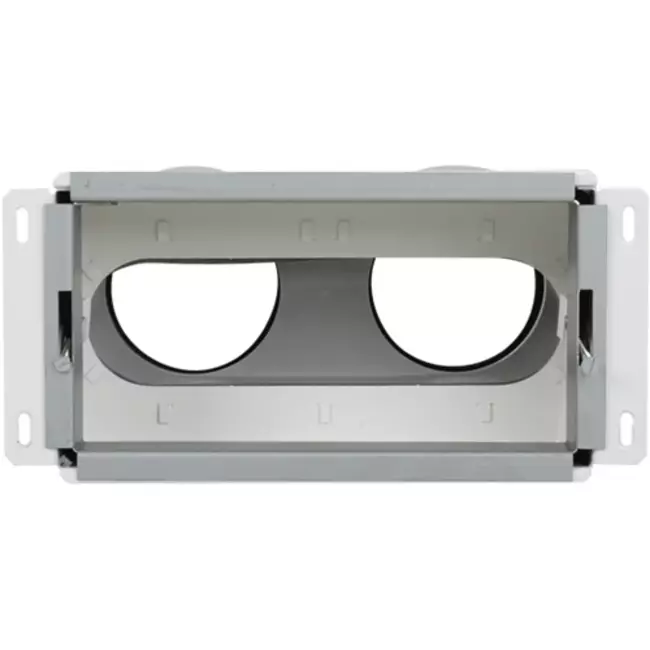 Rozdzielacz ścienny UniflexPlus z przyłączem tylnym 2x Ø90 mm