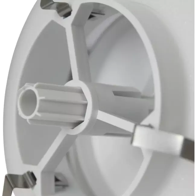 Zawór wyciągowy Zehnder z tworzywa sztucznego 125 mm w kolorze białym - STK 1 100/125
