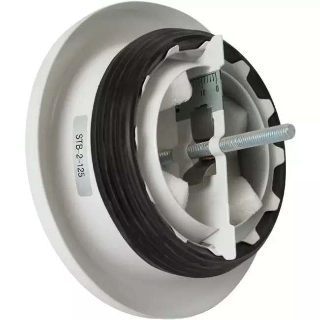 Zawór wyciągowy Zehnder metalowy 125 mm biały - STB 2-125