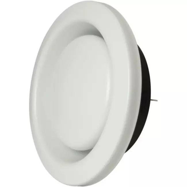 Zawór wyciągowy Zehnder metalowy 125 mm biały - STB 2-125