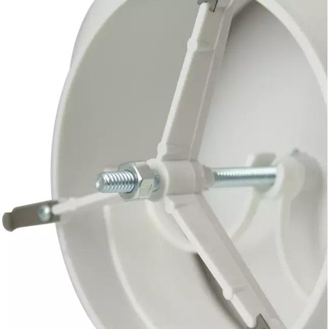 Plastikowe zawory wentylacyjne doprowadzające powietrze 125mm RAL 9003 ze sprężynami ciernymi - VST125