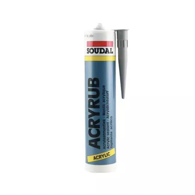 Uszczelniacz wewnątrz szarej tuby akrylowej 310 ml. (sztuka)