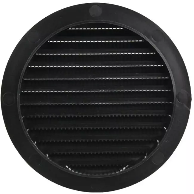 Kratka wirnika Ø100 mm czarna - VR100M