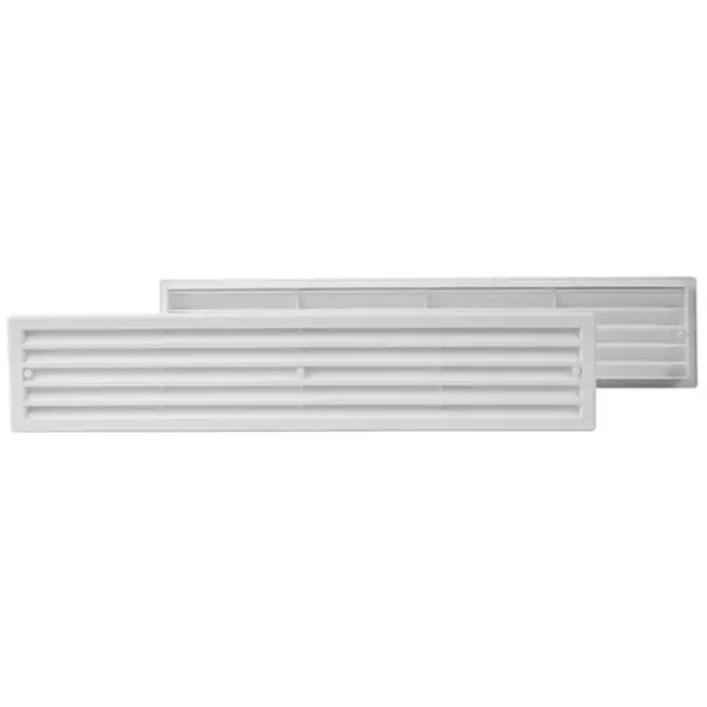 Kratka drzwiowa 450x92 biała - VR459
