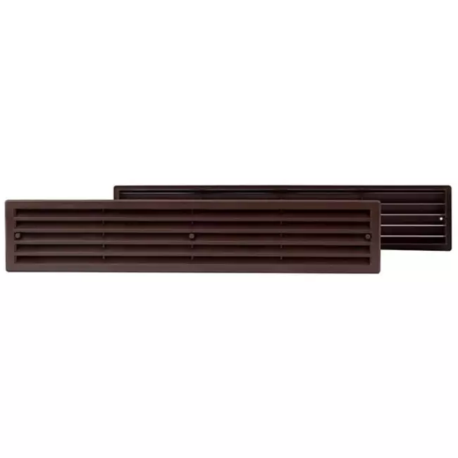 Kratka drzwiowa 450x92 brązowa - VR459B