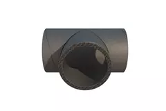 Trójnik Ubbink Aerfoam 90 stopni 125 mm