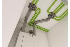 Ubbink Aerfoam zagięcie 45 stopni 180 mm