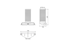 Ubbink Air Excellent 45SC adapter wentylacyjny 125 2x90°
