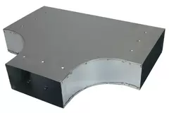 Trójnik 90 stopni 170x80 mm - 170x80 mm do kanałów wentylacyjnych