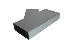 Trójnik 45 stopni 220x80 mm - 170x80 mm do kanałów wentylacyjnych