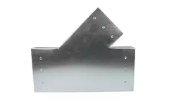 Trójnik 45 stopni 220x80 mm - 170x80 mm do kanałów wentylacyjnych