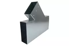 Trójnik 45 stopni 220x80 mm - 170x80 mm do kanałów wentylacyjnych