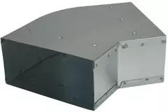 Kolanko 45 stopni 170x80 mm poziome do przewodów