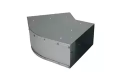 Kolanko 45 stopni 170x80 mm poziome do przewodów