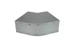 Kolanko 45 stopni 170x80 mm poziome do przewodów