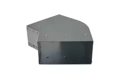 Kolanko 45 stopni 170x80 mm poziome do przewodów