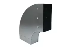 Kolanko 90 stopni 170x80 mm poziome do przewodów