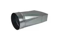 Adapter 170x80 mm do średnicy 160 mm dla kanałów