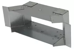 Przyłącze boczne 170x80 mm dla rury spalinowej