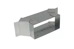 Przyłącze boczne 170x80 mm dla rury spalinowej