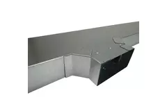 Przyłącze boczne 170x80 mm dla rury spalinowej