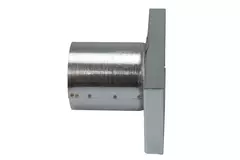Pokrywa 170x80 mm z przyłączem o średnicy 80 mm do rury spalinowej