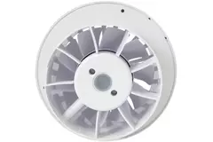 Wentylator łazienkowy okrągły biały - czujnik wilgotności i timer - Ø 120 mm - aRid 120 BB HS