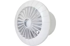 Wentylator łazienkowy okrągły biały - czujnik wilgotności i timer - Ø 120 mm - aRid 120 BB HS