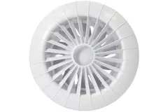 Wentylator łazienkowy okrągły biały - czujnik wilgotności i timer - Ø 120 mm - aRid 120 BB HS