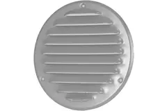 Kratka wentylacyjna metalowa okrągła Ø160 mm szara - MR160P