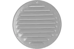 Kratka wentylacyjna metalowa okrągła Ø125 mm szara - MR125P