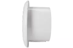 Okrągły biały wentylator łazienkowy z timerem - Ø 150 mm - aRid 150 BB TS