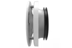 Regulowany zawór zasilający i spustowy Vent-Axia Uniflexplus RV 100 mm - biały