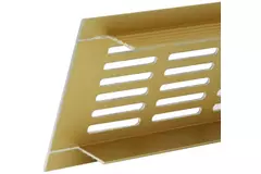Listwa przypodłogowa aluminiowa - złota L=400mm x H=100mm -RA1040G