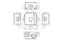 DucoBox Reno 325 m³/h - wtyczka bezpieczeństwa