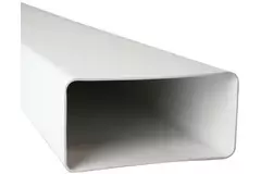 Przewód wentylacyjny prostokątny z tworzywa sztucznego 110 x 55 m L=1 metr - K-1