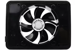 Łazienkowy wentylator wyciągowy Vent-Axia Lo-Carbon iQ Fresh Intellivent CZARNY Ø100 - 125 mm