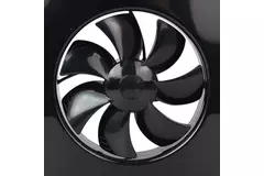 Łazienkowy wentylator wyciągowy Vent-Axia Lo-Carbon iQ Fresh Intellivent CZARNY Ø100 - 125 mm