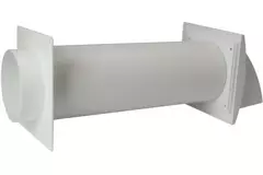 Zestaw do wentylacji przezściennej SPK3 Ø 100 mm z zaworem zwrotnym